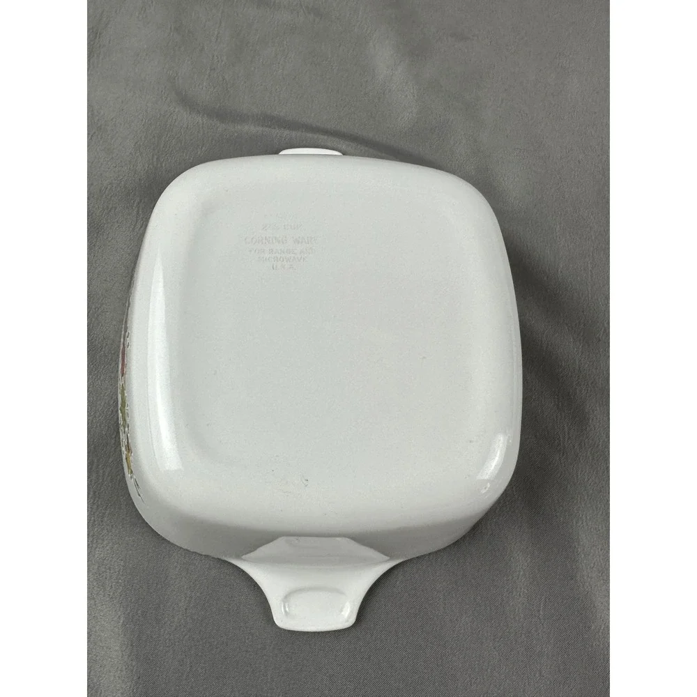 Vintage Corning Ware Spice of Life Mini Casserole Dish P-43-B No Lid‎ 2 3/4 cup